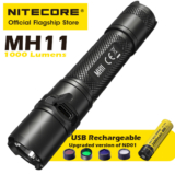 פנס יד נטען NITECORE MH11 בעוצמת 1000 לומן